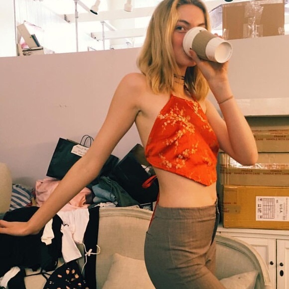 🍣SOLD🥟 Rare Brandy Melville Anastasia Top - Picture 3 of 3